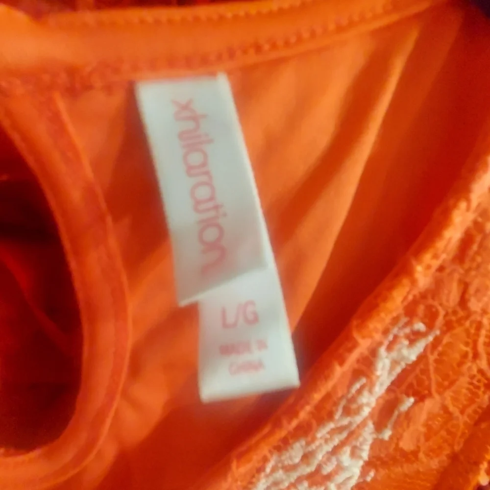 Xhilaration Girls Coral & Turquoise Maxi Dress with keyhole in back Size 10